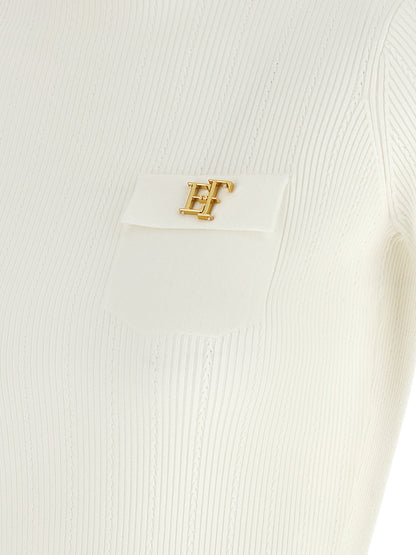 White Lycra Cardigan