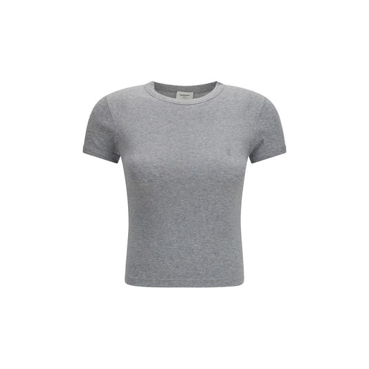 Gray Cotton T-Shirt