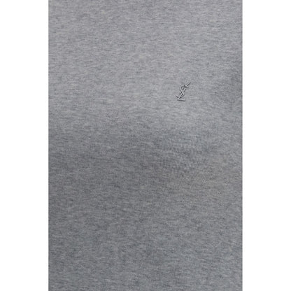 Gray Cotton T-Shirt