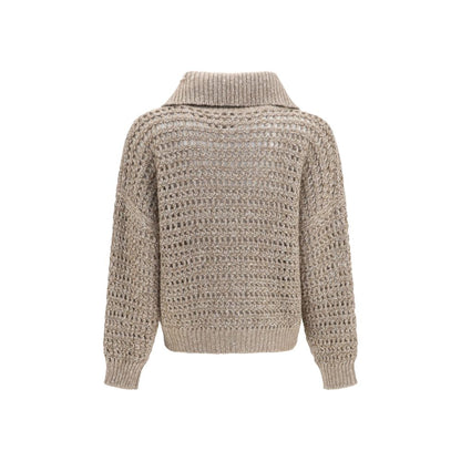 Gray Cashmere Cardigan