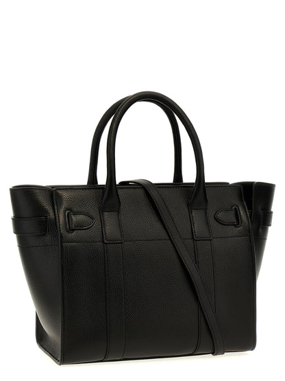 Black Calfskin Tote Bag