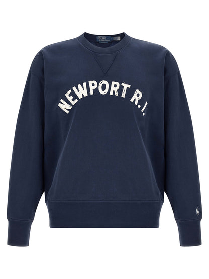 Blue Cotton Sweatshirt