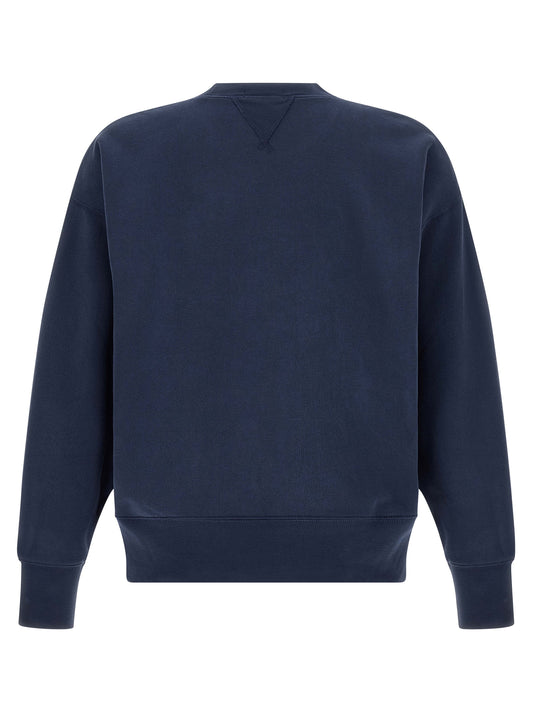 Blue Cotton Sweatshirt