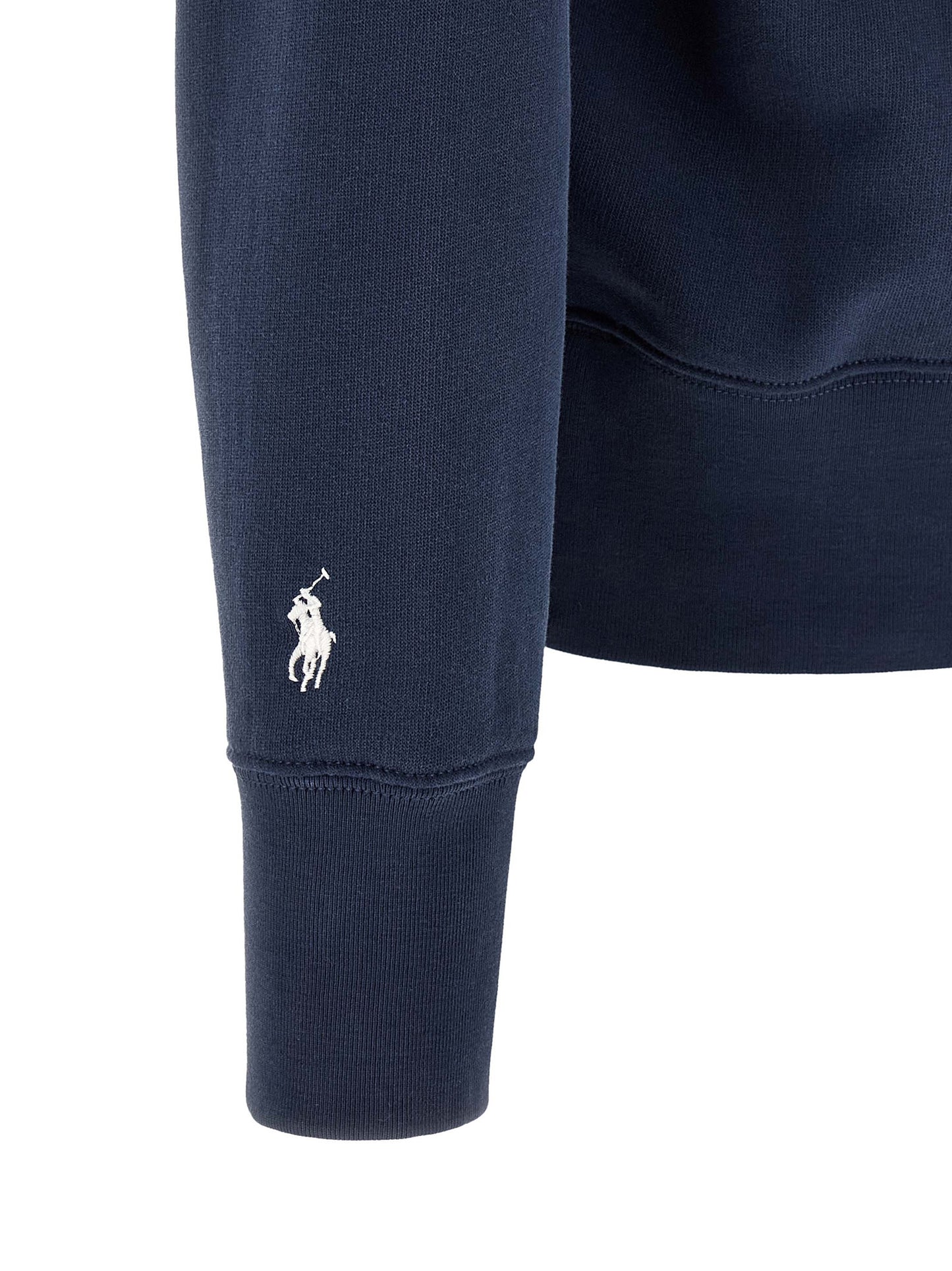 Blue Cotton Sweatshirt