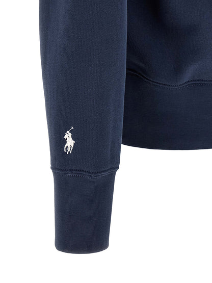 Blue Cotton Sweatshirt
