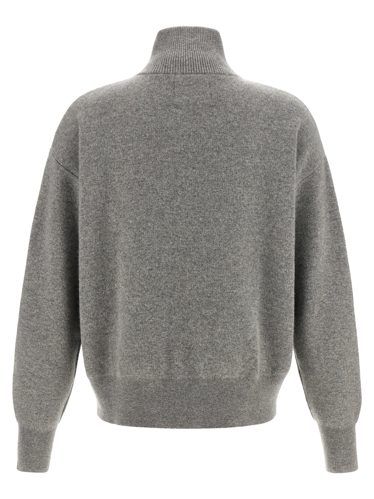 Gray Cashmere Cardigan
