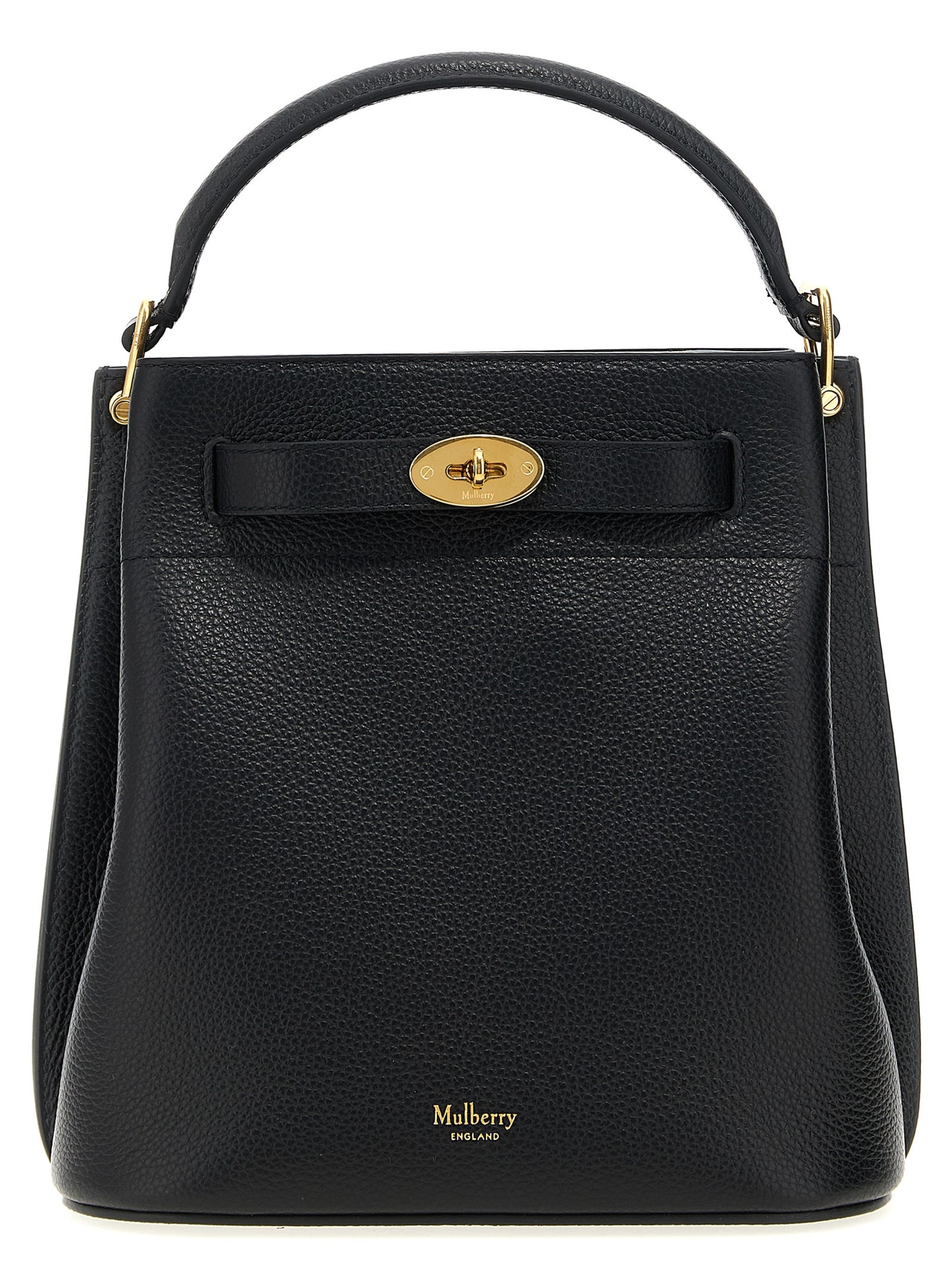 Black Calfskin Crossbody Bag