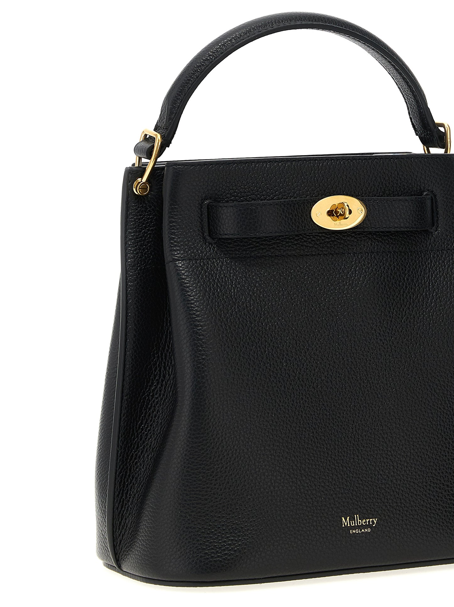 Black Calfskin Crossbody Bag