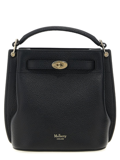 Black Calfskin Crossbody Bag