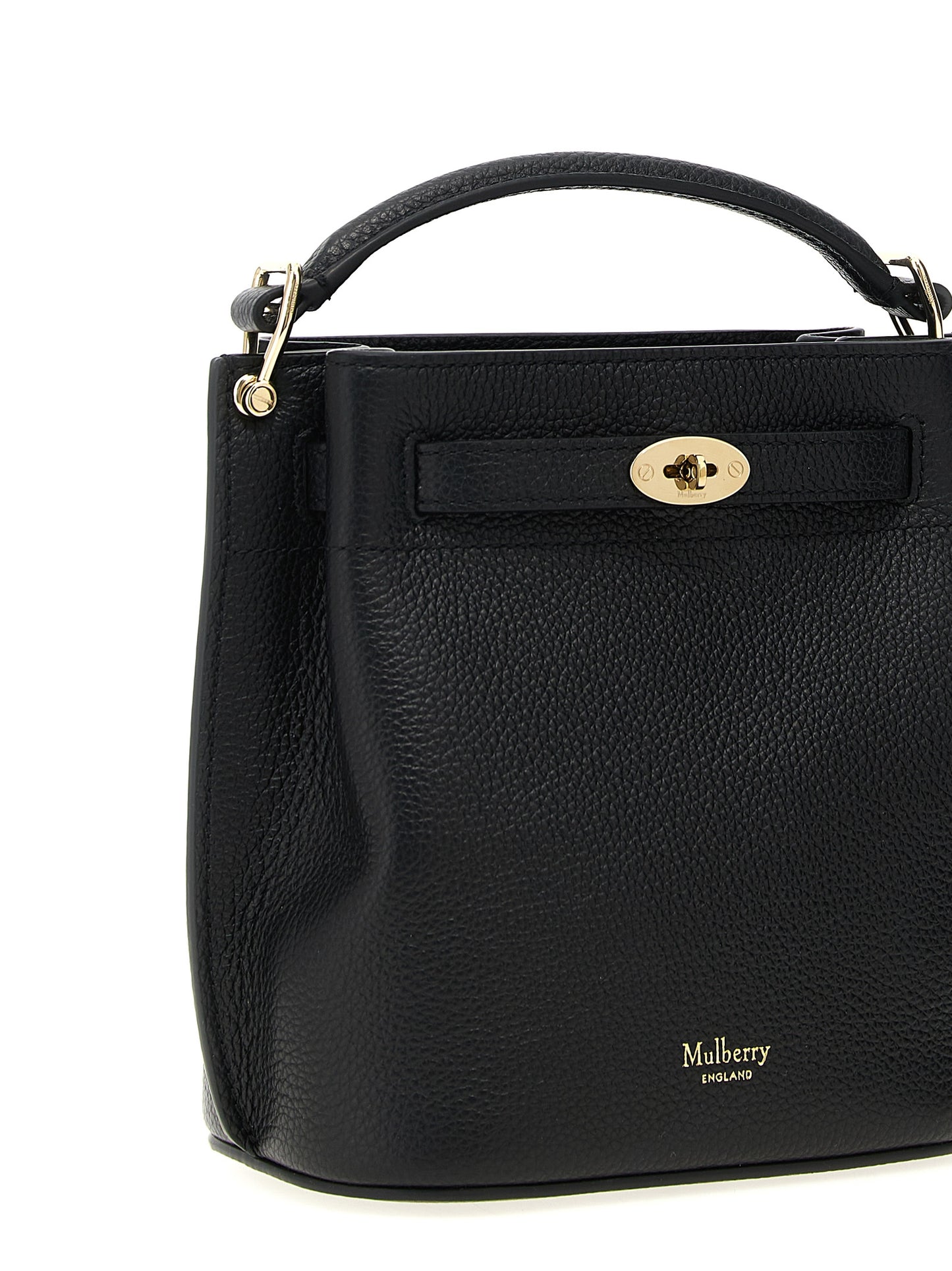 Black Calfskin Crossbody Bag