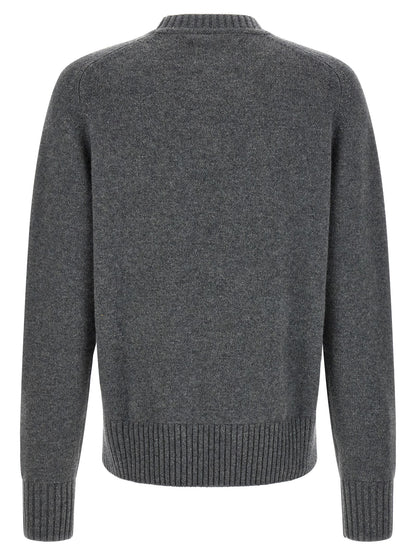 Gray Cashmere Cardigan