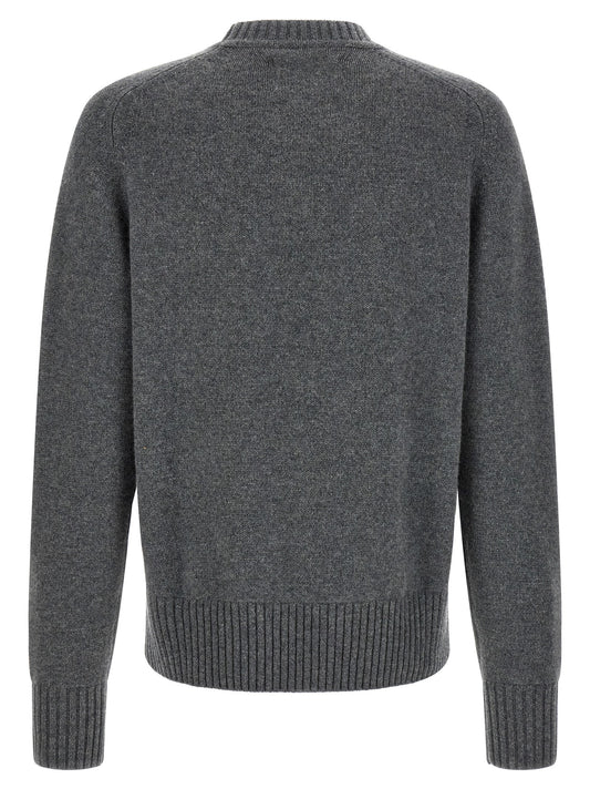Gray Cashmere Cardigan
