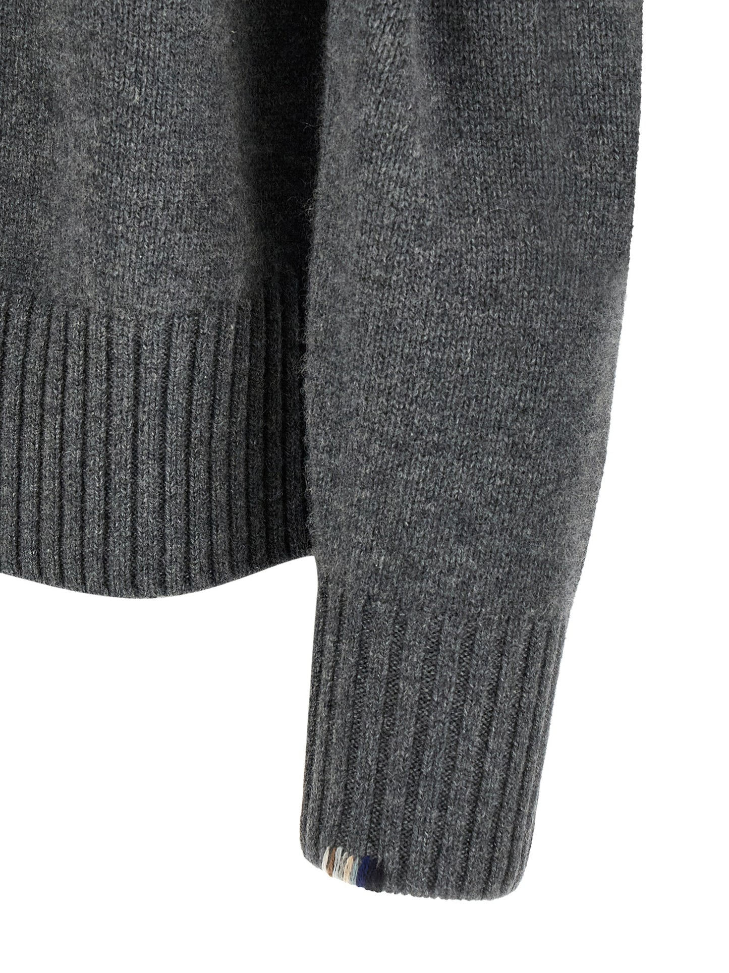 Gray Cashmere Cardigan