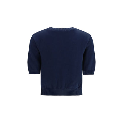 Blue Cotton Sweatshirt