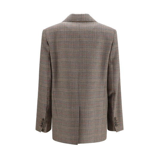 Brown Wool Oves Aries Blazer