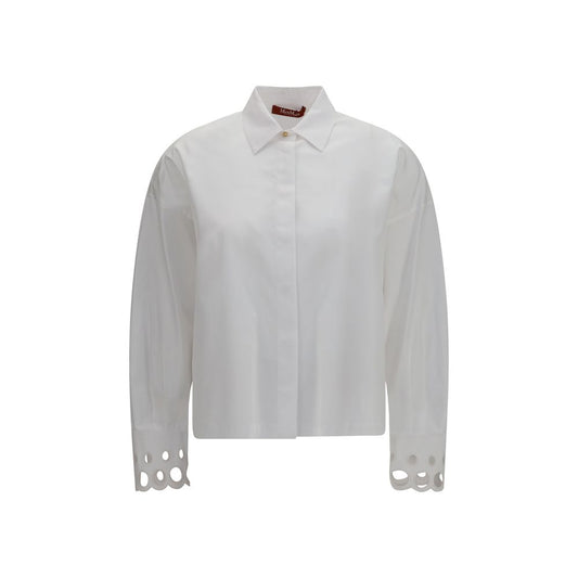 White Cotton Dress Shirt