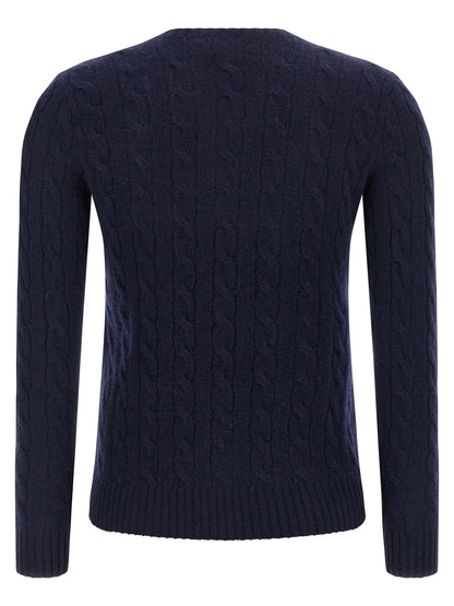 Blue Wool Cardigan