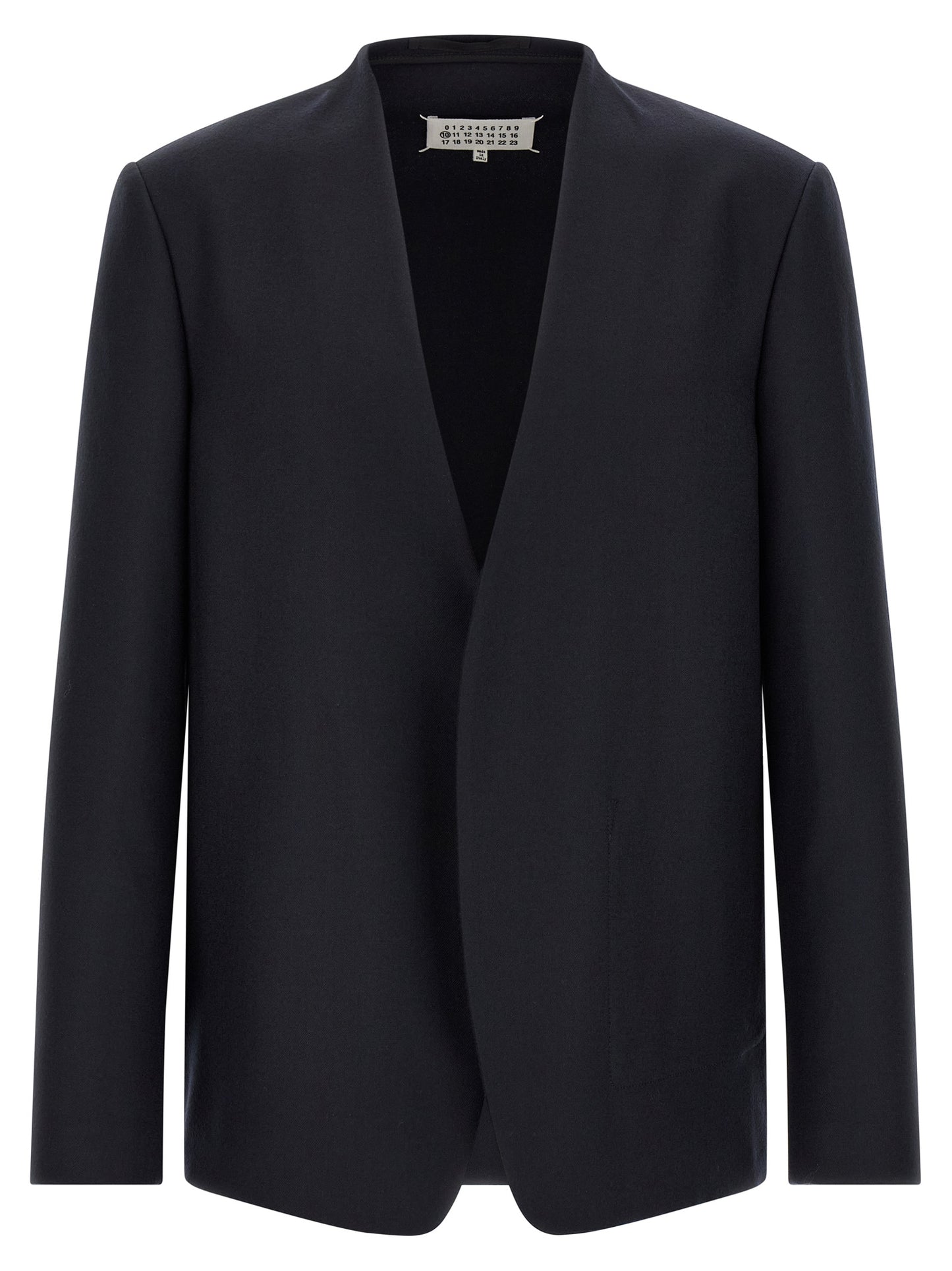 Blue Virgin Wool Blazer