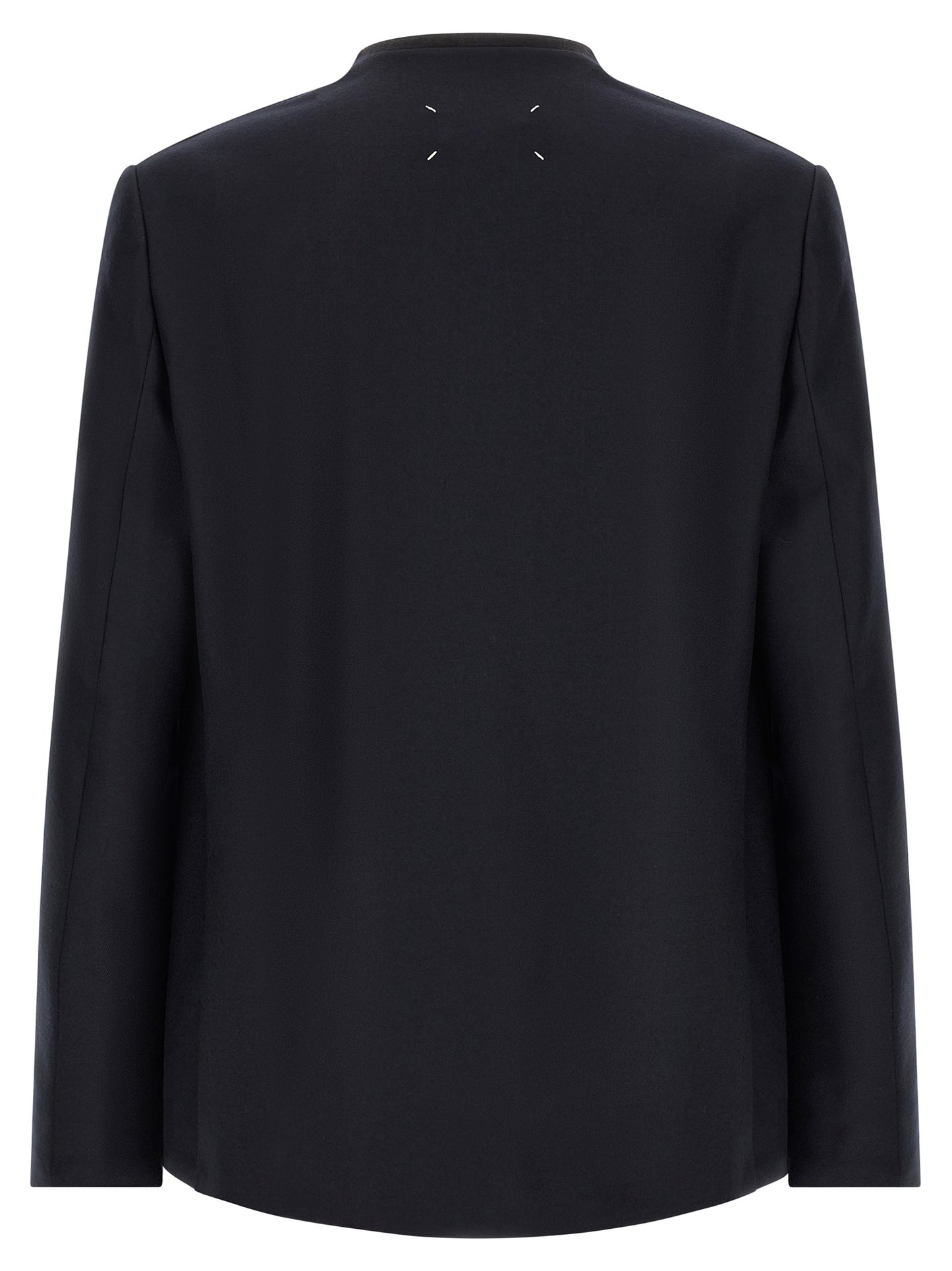 Blue Virgin Wool Blazer