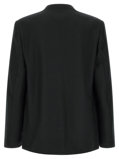 Black Virgin Wool Blazer