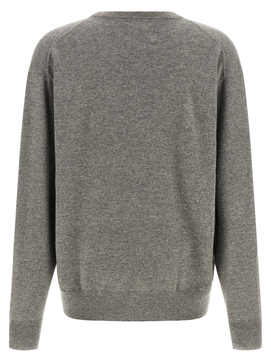Gray Cashmere Cardigan