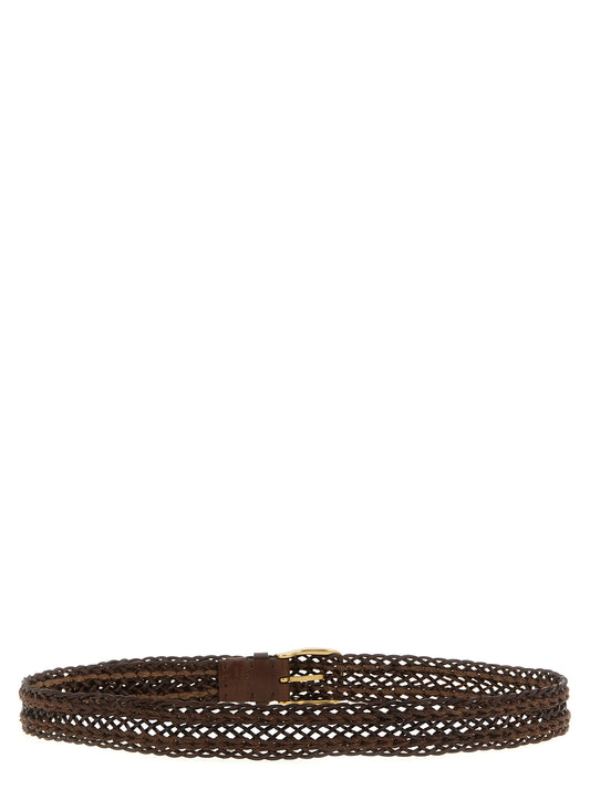 Brown Calfskin Belt