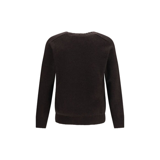 Brown Wool Oves Aries Sweatshirt