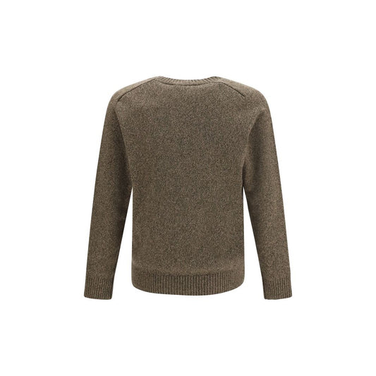 Brown Wool Oves Aries Sweatshirt
