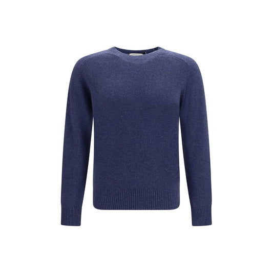 Blue Cashmere Sweatshirt