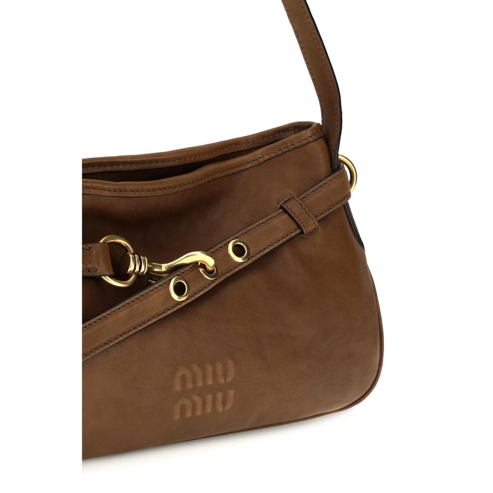 Brown Lamb Ovis Aries Aries Shoulder Bag