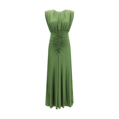 Bicolor Viscose Casual Dress