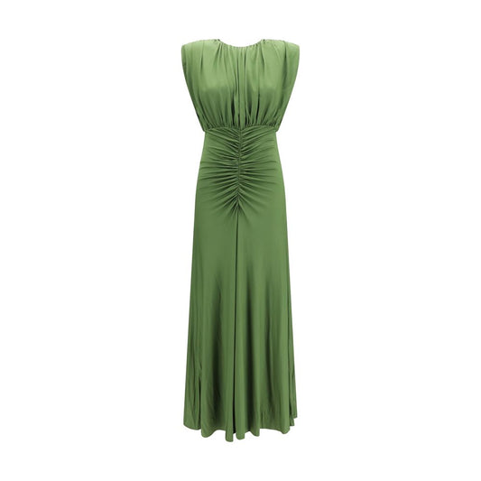 Bicolor Viscose Casual Dress