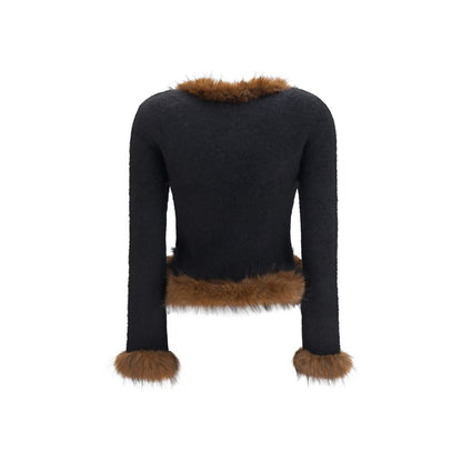 Blue Cotton Cardigan