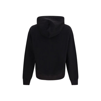 Black Cotton Sweatshirt