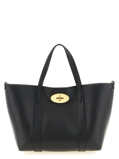 Black Calfskin Tote Bag