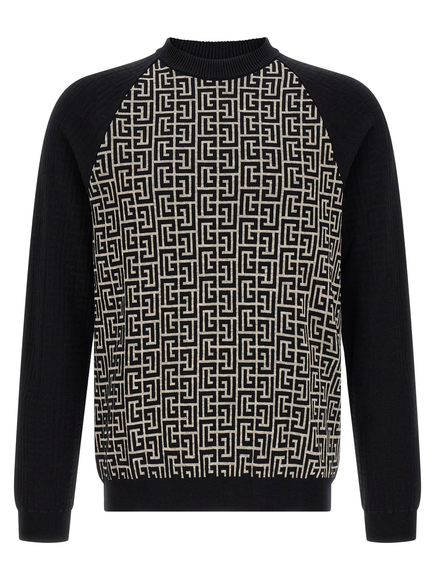 Bicolor Cotton Cardigan