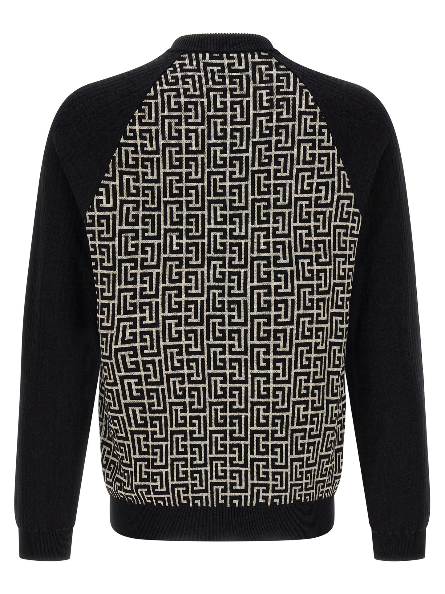 Bicolor Cotton Cardigan