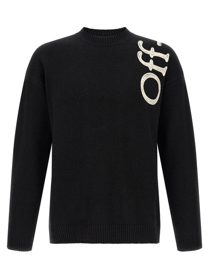 Bicolor Wool Cardigan
