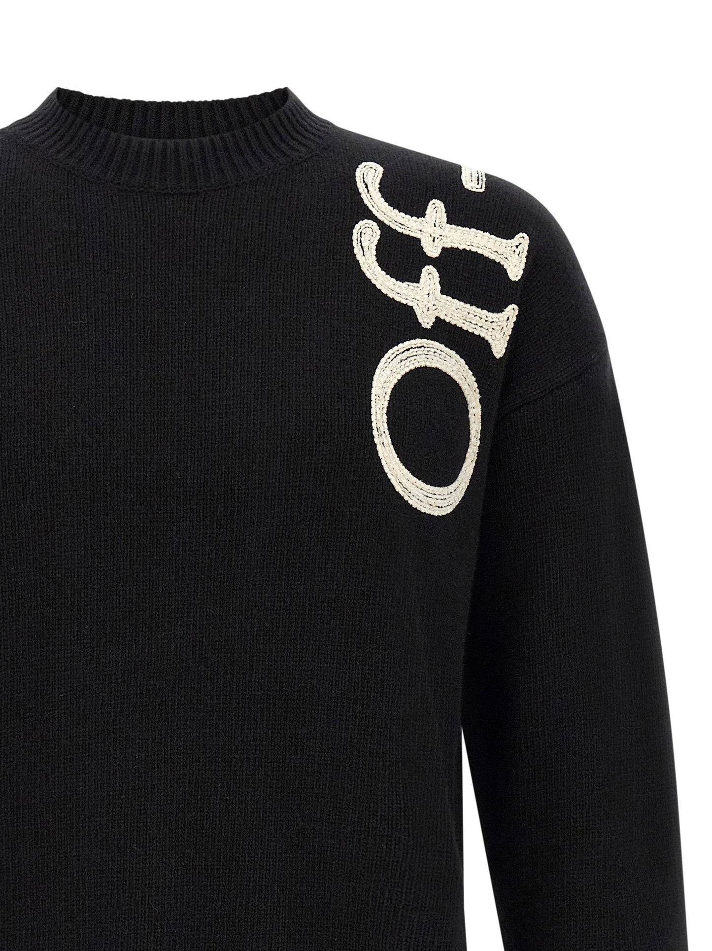 Bicolor Wool Cardigan