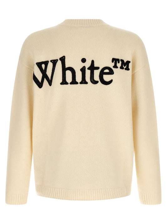 White Wool Cardigan