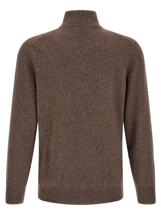 Brown Cashmere Cardigan
