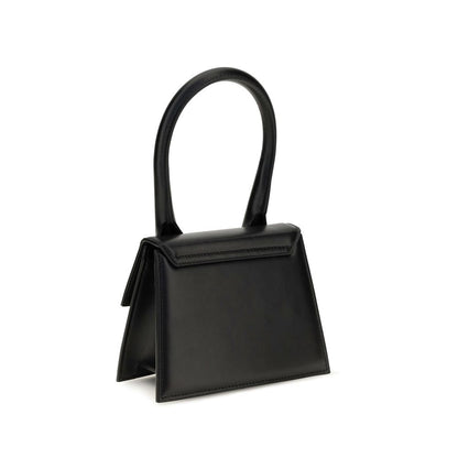 Black Calf Leather Bos Taurus Handbag