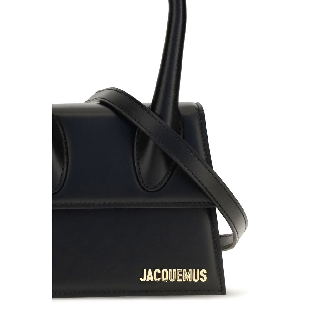 Black Calf Leather Bos Taurus Handbag