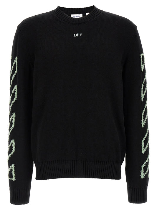 Black Cotton Cardigan
