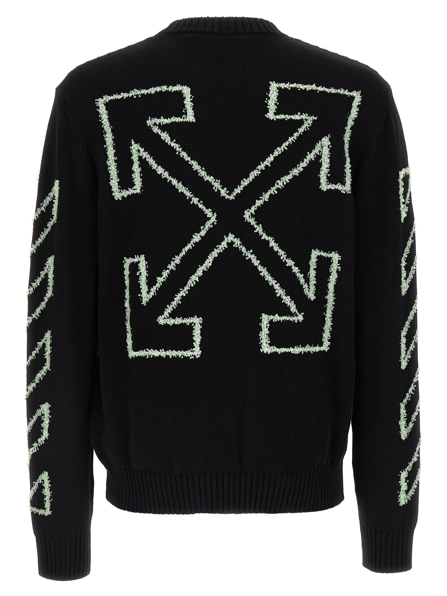 Black Cotton Cardigan