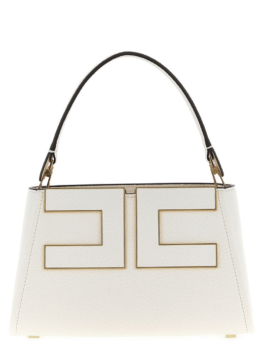 White Polyester Handbag