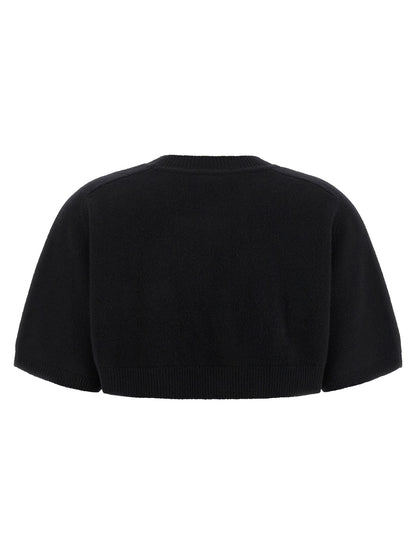 Black Wool Sweatshirt