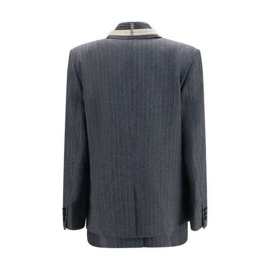 Gray Wool Oves Aries Jacket