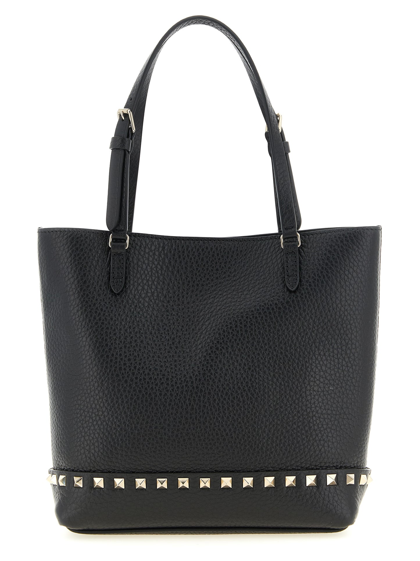 Black Calfskin Shoulder Bag