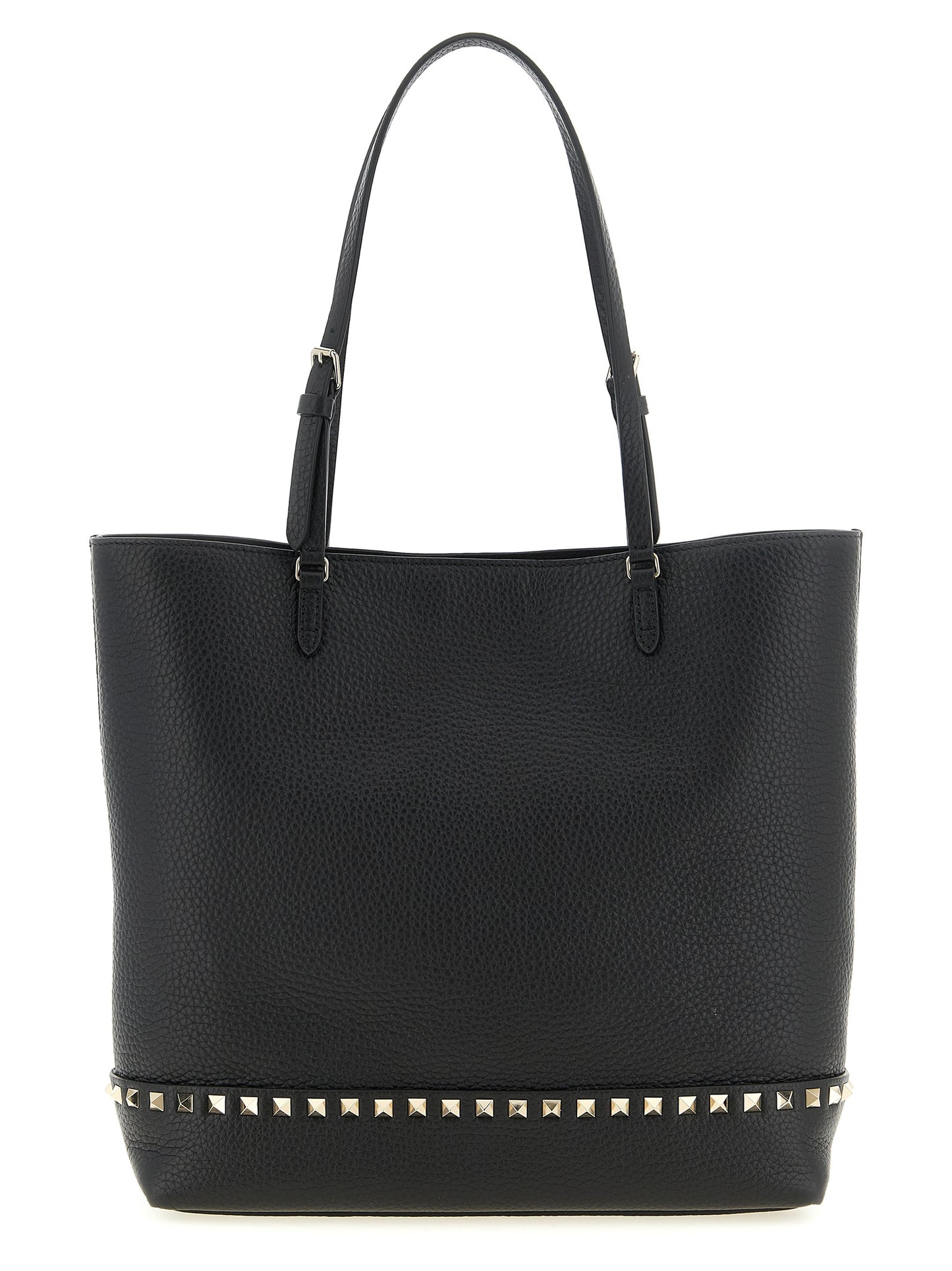 Black Calfskin Shoulder Bag